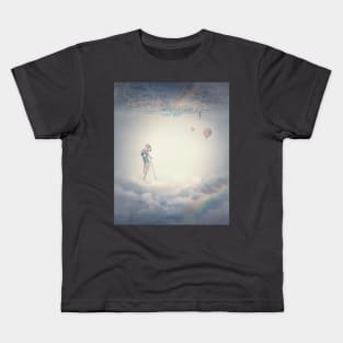 ladder to the world above Kids T-Shirt